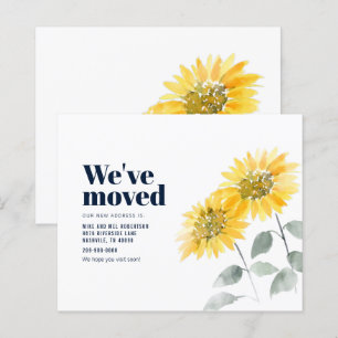 Lámina Hemos movido la Invitación giratoria floral de gir