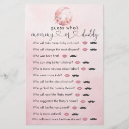 Lámina Hemos Terminado El Juego De "Adivina Quién" Del Ch