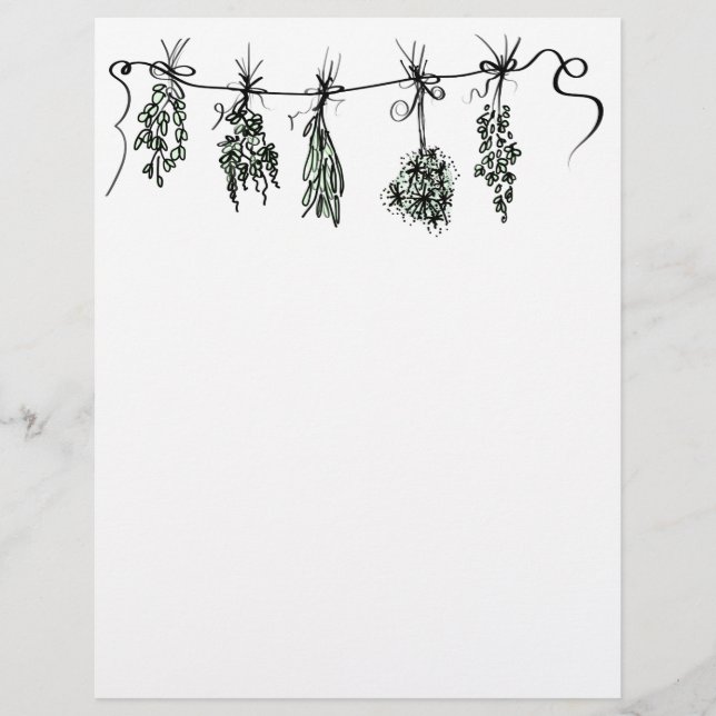 Lámina Herbs de jardín (Anverso)