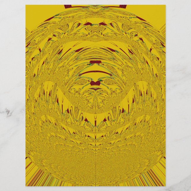 Lámina Hermosa e increíble obra vectorial de León Dorado (Anverso)