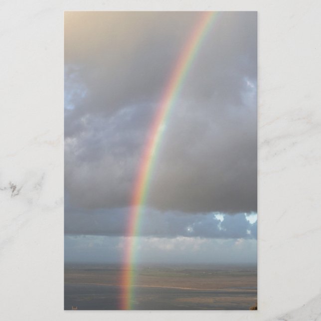 Lámina Hermoso arcoiris Bluff (Anverso)