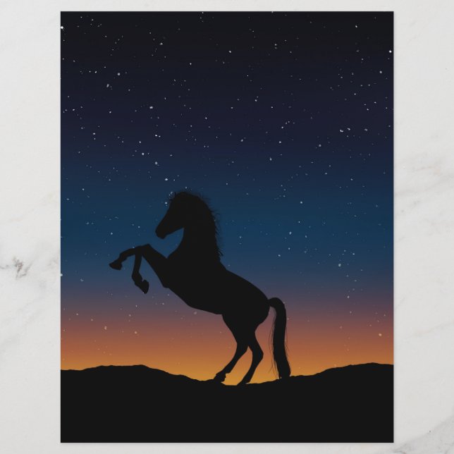 LÁMINA HERMOSO CABALLO (Anverso)