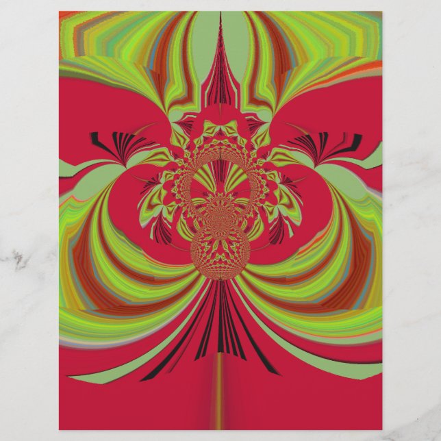 Lámina Hermoso diseño amarillo rojo. Coco vectorial de in (Anverso)