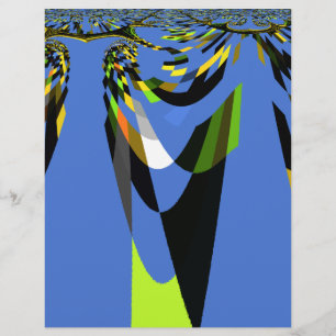 Lámina Hermoso y encantador arte vectorial sin mar azul