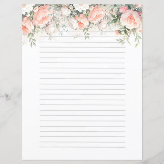 Lámina Hermosos Rosas Delicados Rosa