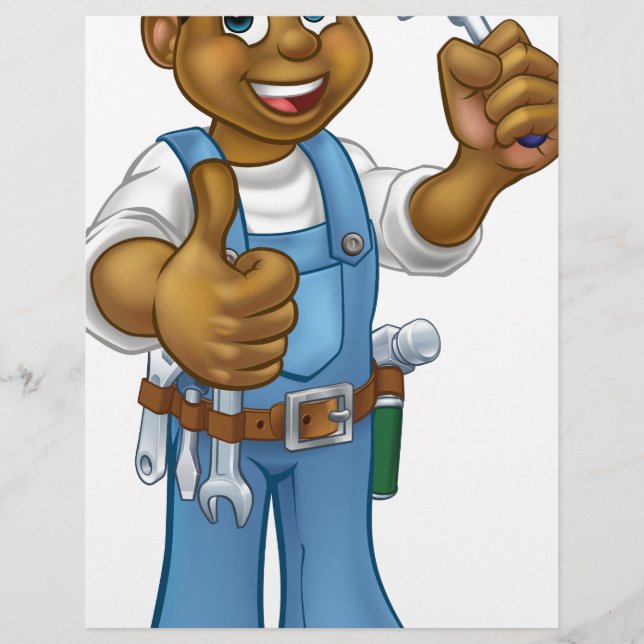 Lámina Herramienta de trolls del trabajador de construcci (Anverso)