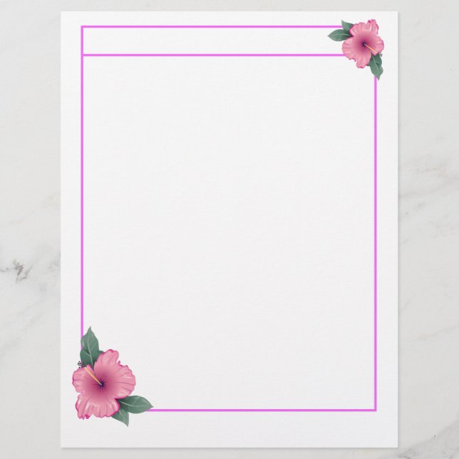 Lámina hibiscoso (Anverso)