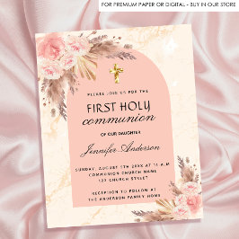 Lámina hierba de pampas de presupuesto rosa rubor primera