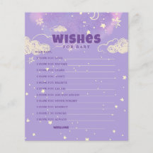 Hola Baby Purple Dream Wiers Para Baby Shower