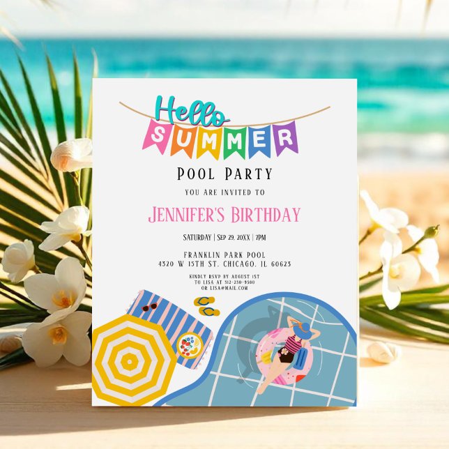 Lámina Hola Invitación al presupuesto del Fiesta de la pi (Subido por el creador)