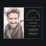 Lámina Hombre de Foto de Presupuesto Cumpleaños 21 Fiesta<br><div class="desc">Una alternativa de presupuesto con relación calidad-precio en un tamaño más pequeño de 4, 5 x 5, 6” semi brillo de 110lbs de peso, que es de un grosor similar al de una postal (sin embargo, no es apta para usar como postal). POR FAVOR, TENGA EN CUENTA que hay UNA...</div>