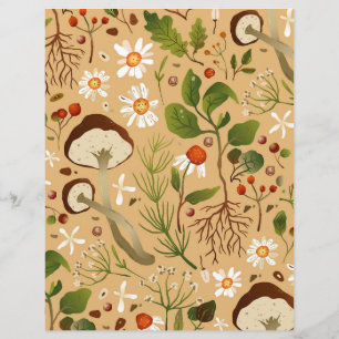 Lámina Hongos, dias y follaje