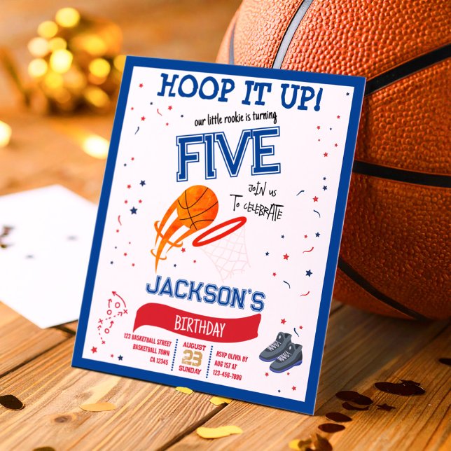 Lámina Hoop It Up Rookie Basketball Budget Birday (Subido por el creador)