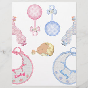 Lámina Huellas adorables lindas del cuarto de niños del