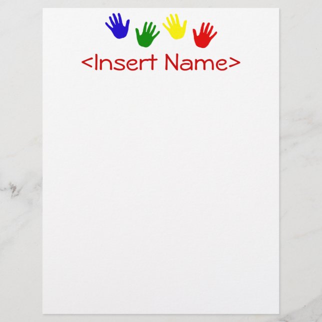 Lámina Huellas de mano (Anverso)