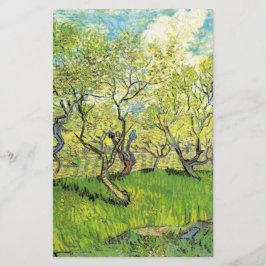 Lámina Huerto en Blossom por Vincent van Gogh.