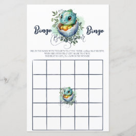 Lámina Huevos de dinosaurio acuarela deja juego de Baby S