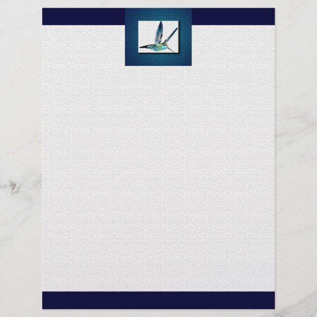 Lámina Hummingbird (Anverso)