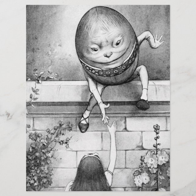 Lámina Humpty Dumpty (Anverso)