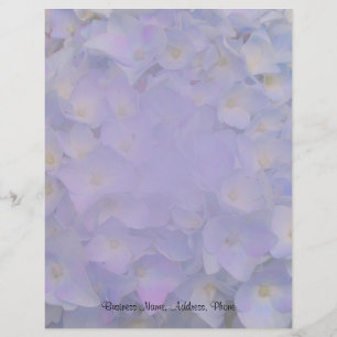Lámina Hydrangea Letterhead