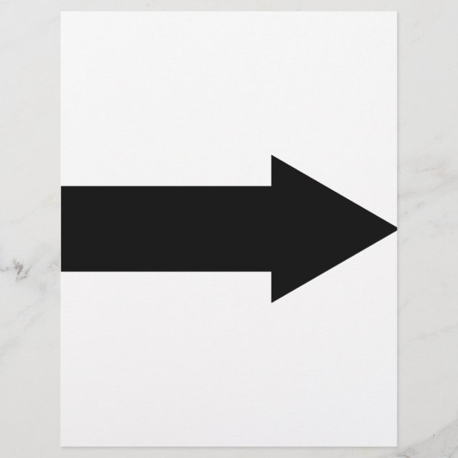 Lámina icono de flecha negra derecha (Anverso)