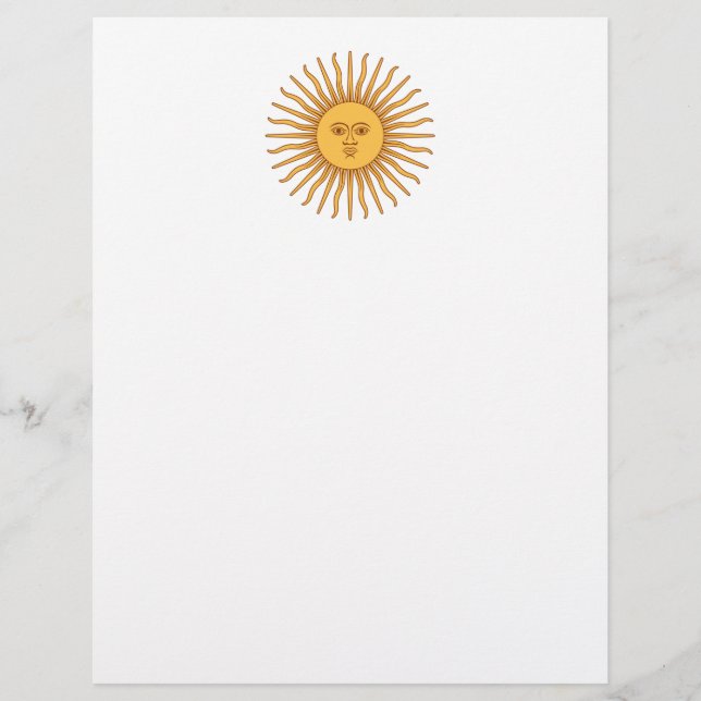 Lámina Icono del Sol Decor (Anverso)