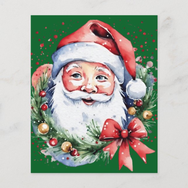 Lámina Ideas de regalo de Santa Claus (Anverso)