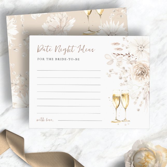 Lámina Ideas nocturnas de Prosecco (Prosecco Date Night Ideas
)
