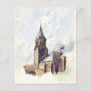 Lámina Iglesia de Saint Germain des Pres París