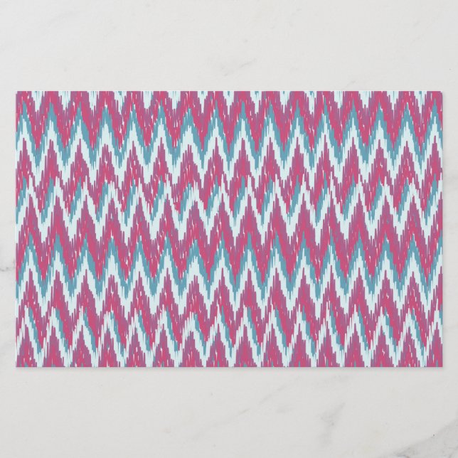 Lámina ikat zigzag Efecto12.ai (Anverso)