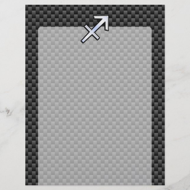 Lámina Impresión cromada de fibra de carbono de Rótulo Sa (Anverso)