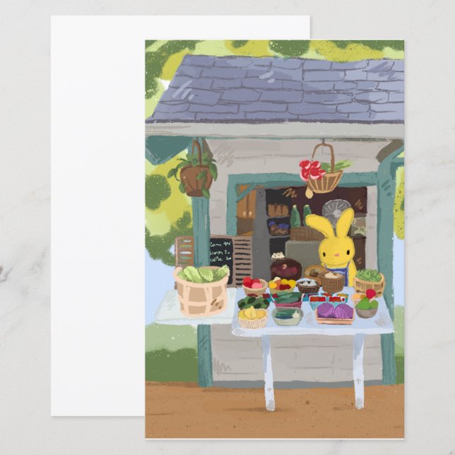 Lámina Impresión de arte de base de frutas (Anverso / Reverso)