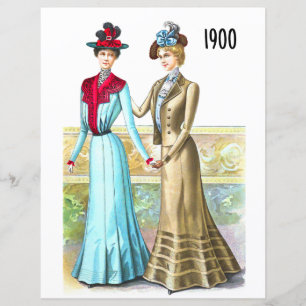 Lámina Impresión de la placa de moda de 1900 para desmaqu