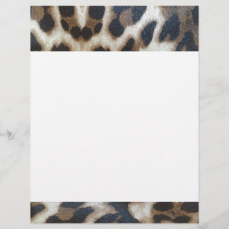 Lámina Impresión de leopardo