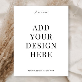 Lámina Impresión de letras de US 8.5x11" o impresión