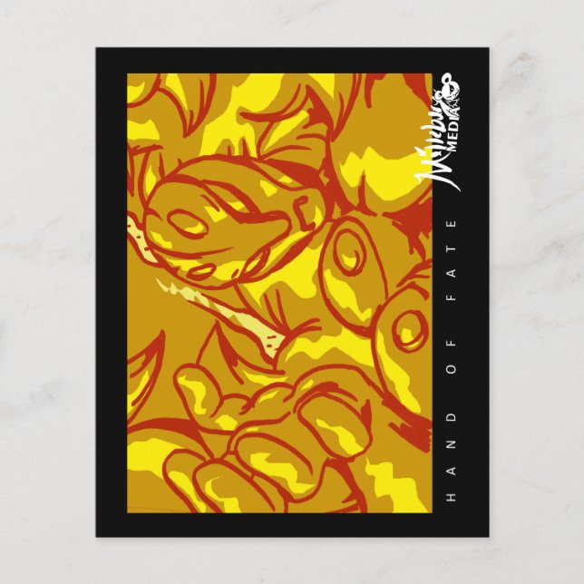 Lámina Impresión de mano de destino V2 (Anverso)