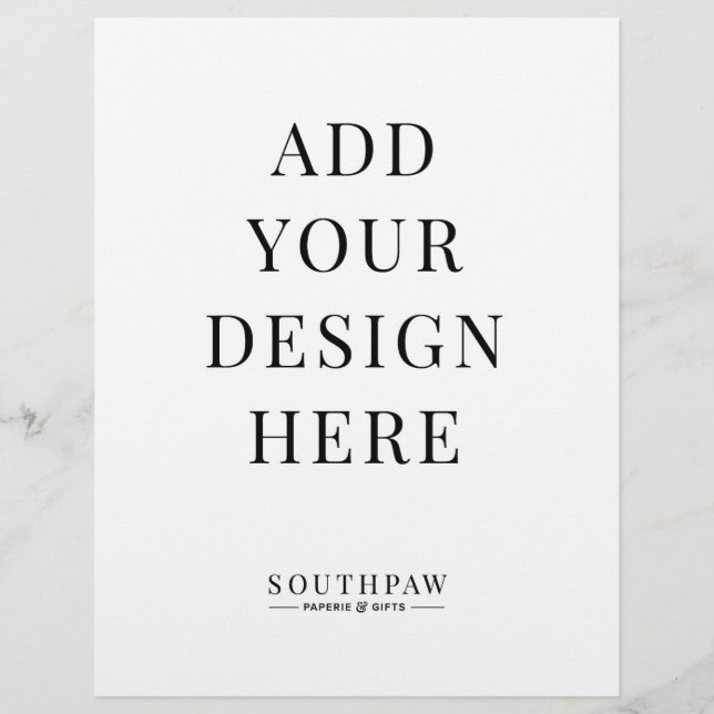 Lámina Impresión de Personalizado de Rótulo Boda de 8,5 x (Anverso)