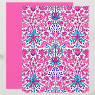 Lámina Impresión de William Morris Hyacinth, rosa de Fuch