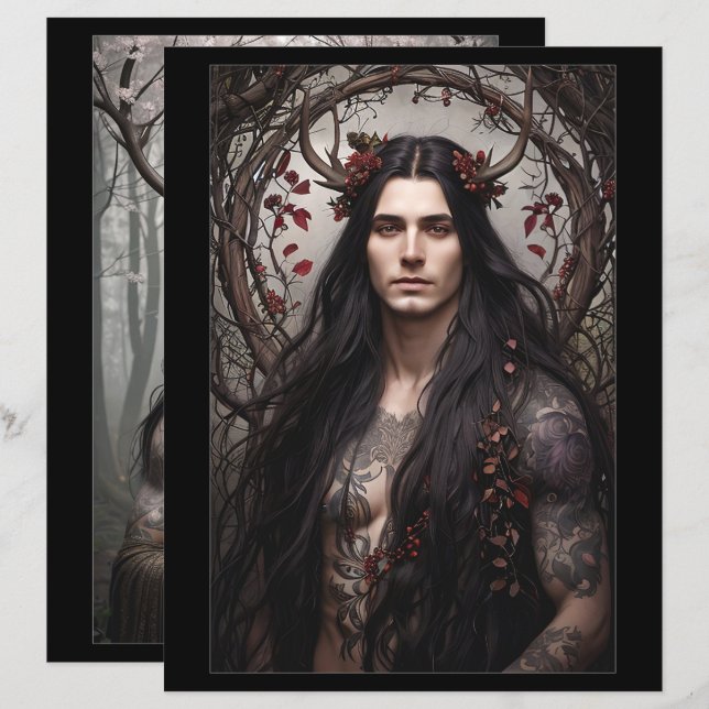 Lámina Impresión doble otoño/primavera (Anverso / Reverso)