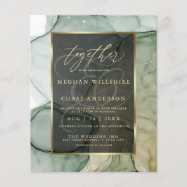 Lámina Impresionante Tinta de Abstracto Líquido De Hierro