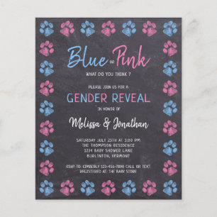 Lámina Impresiones de la pintura rosa azul presupuesto In