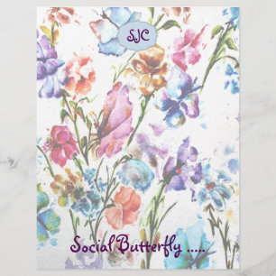 LÁMINA IMPRESIONES DE PAPA DE PUPPY LETTERHEAD