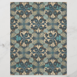 Lámina in blue paper sheet