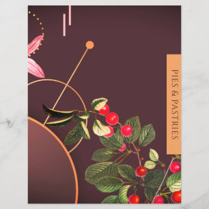 Lámina Índice de receta   Pies y pastas   Cerezas de Borg