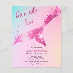 Lámina Inmersión presupuestaria en cinco invitaciones de 