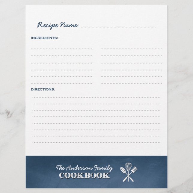 Lámina Inserción del ligador del libro de cocina de la fa (Anverso)