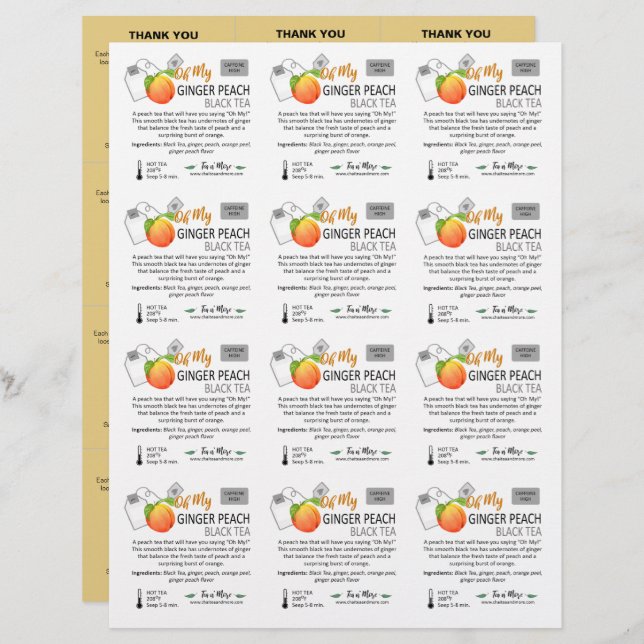 Lámina Inserciones de ejemplo cuadrado pequeño 3x4 (Anverso / Reverso)