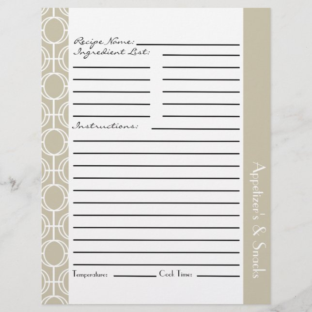 Lámina Inserciones de la receta de anillos de eternidad v (Anverso)