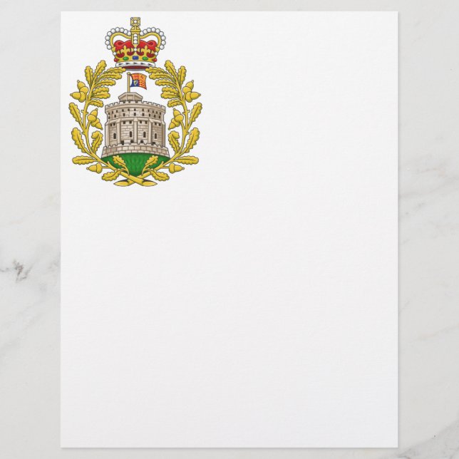 Lámina Insignia de la casa de Windsor (Anverso)