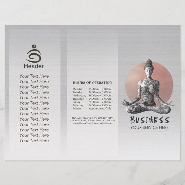 Lámina Instructor de Meditación de Yoga Reiki Master Lotu (Anverso)